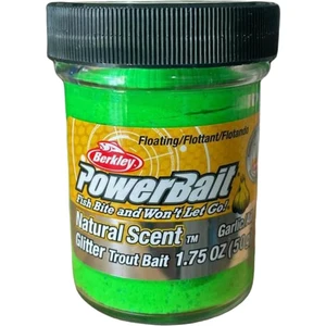 Powerbait Doğal Kokulu Glitter (Simli) Alabalık Hamuru - Spring Green