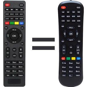 Kr Mersat Vıp Hometech Korax Techniksat Mini Hd Starcom 2000 2050 Hd Kumanda 2087 17372