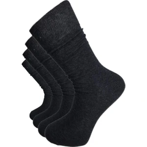 Black Arden Socks Düz Desensiz Erkek Soket Çorap 40-44 Numara BT-0424