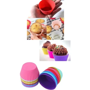 Muffin Silikon Kek Kalıbı 6 Lı