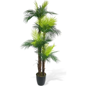 Yapay Ağaç Palmiye 4 Katlı 165 cm Salon Çiçeği Yapay Çiçek