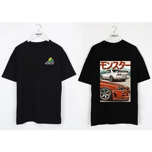 Oversize Siyah Gtr R34 Gtr R33 Jdm Tshirt Gtr
