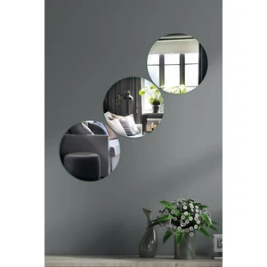 Home Jamin Yuvarlak Dekoratif Duvar Aynası Pleksi 30 cm