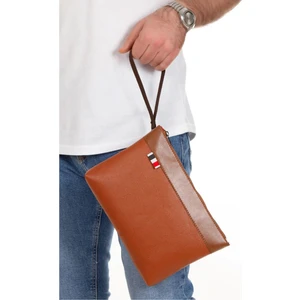 Newish Polo El Bilek Askılı Suni Deri Portföy Clutch Çanta