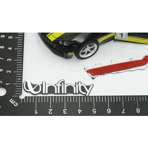 Infinity Hoparlör Krom Metal 3m Logo Amblem 2 Li Set