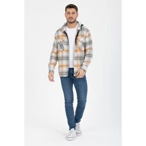 Sabit Kapşonlu Oduncu Gömlek