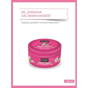 Vegan Kil ve Sarımsak Saç Bakım Maskesi 220 ml