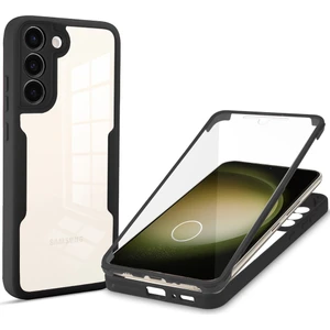 Galaxy S23 Için Yumuşak Tpu Ekran Koruyucu Telefon Kılıfı - Siyah (Yurt Dışından)