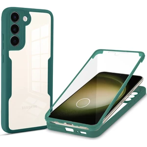 Galaxy S23 Için Yumuşak Tpu Ekran Koruyucu Telefon Kılıfı - Yeşil (Yurt Dışından)