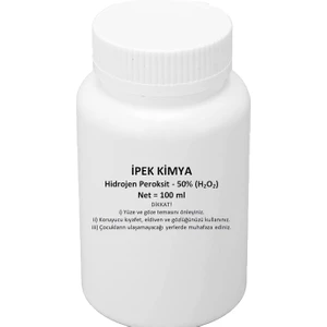 Ipek Kimya Hidrojen Peroksit %50 Oksijenli Su 100 ml