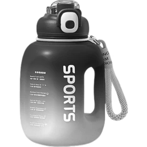Sweet Rui Renkli Büyük Kapasiteli Spor Fitness Su Şişesi 1700ML (Yurt Dışından)