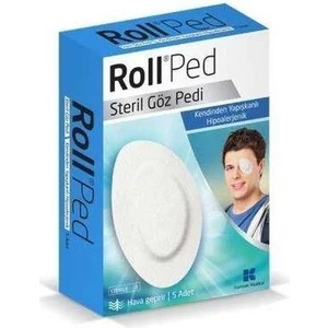 Roll Ped Steril Göz Pedi 5 Adet