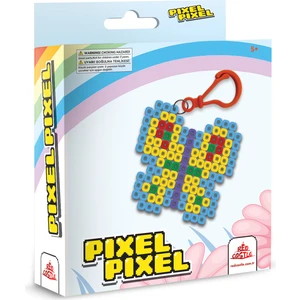 Pixel Boncuk Anahtarlık Etkinlik Seti-Kelebek BBU14-03