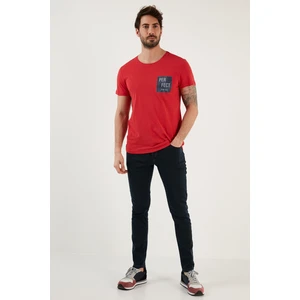 Pamuklu Normal Bel Regular Fit Düz Paça Kot Pantolon Erkek Kot Pantolon 6440301