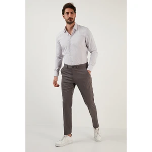 Pamuklu Normal Bel Regular Fit Düz Paça Pantolon Erkek Pantolon 613HISAR