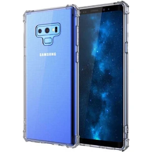 Samsung Galaxy Note 9 Köşe Korumalı Darbe Emici Şeffaf Kılıf