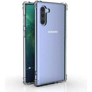 Samsung Galaxy Note 10 Köşe Korumalı Darbe Emici Şeffaf Kılıf