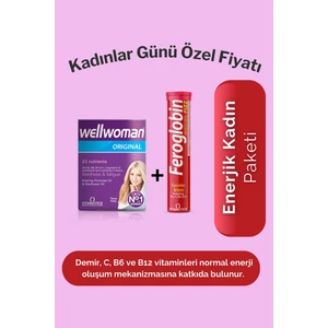 + Feroglobin Fizz - Enerjik Kadın Paketi