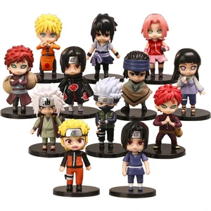 Naruto Anime 12 Adet 7 cm Figür Set