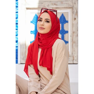 Alcan Avm Tesettür Penye Şal Kırmızı