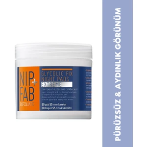 Nip Fab Glycolic Fix Extreme Gece Pedi 60 Adet