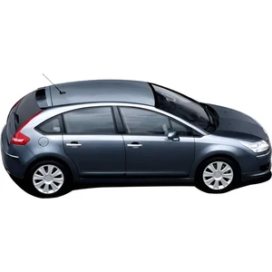 Citroen C4 Uyumlu 2004-2010 Krom Kapı Kolu 4 Kapı Paslanmaz Çelik