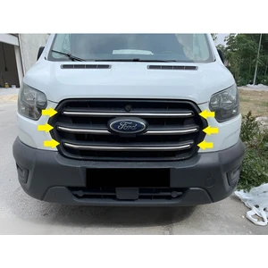 Ford Transit Krom Ön Panjur 4 Parça P.çelik 2019 ve Üzeri