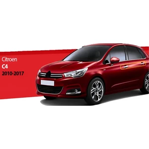 Citroen C4 Uyumlu 2010-2020 Krom Kapı Kolu 4 Kapı Paslanmaz Çelik