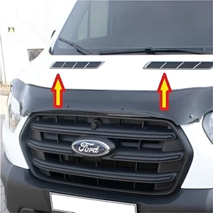Ford Transit Krom Ön Kaput Havalandırma Izgarası 2 Parça P.çelik 2019 ve Üzeri