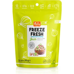 Pols's Freeze Fresh İncir 20 g Adet Freeze Fresh Dondurularak Kurutulmuş Meyve