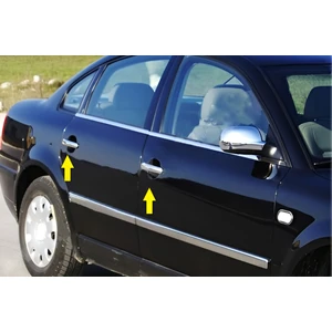 Volkswagen Passat 3B 1996-2005 Krom Kapı Kolu 4 Kapı Paslanmaz Çelik