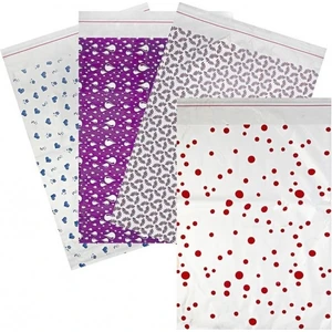 Mert Ambalaj 30*45 cm Metalize Hediye Paketi Yapışkanlı 10 Adet