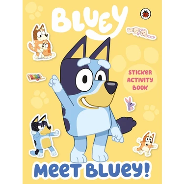 Bluey: Meet Bluey! Sticker Activity Book -