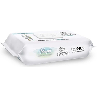 Sleepy Bio Natural Islak Temizleme Mendilleri 3x40 Adet Hipoalerjenik Organik