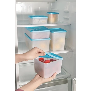 Lirazon 6'Lı Set Alaska No Frost Saklama Kabı Buzdolabı Fiyatı