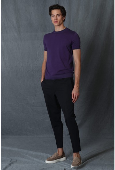 Lufian Glen Jogger Pantolon Slim Fit Siyah