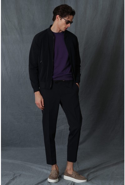 Lufian Glen Jogger Pantolon Slim Fit Siyah