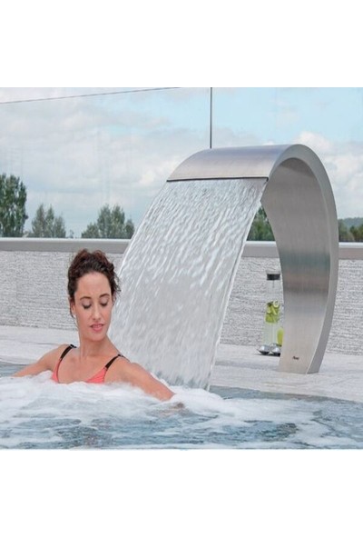 Dev Paslanmaz 400X800 mm Kobra Havuz Şelale Aısı 316