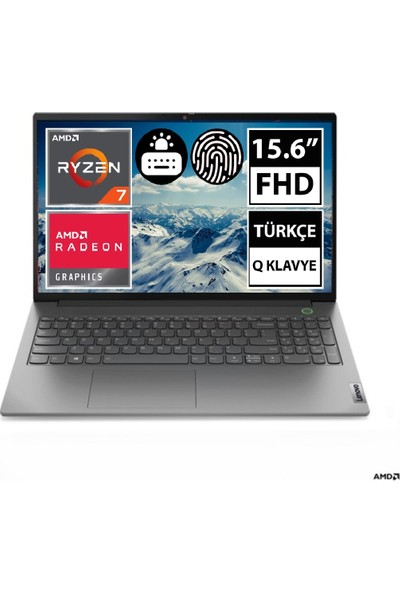 Lenovo ThinkBook 15 G3 ACL AMD Ryzen 7 5700U 16 GB 512 GB SSD 15.6" FHD Taşınabilir Bilgisayar 21A40036TX