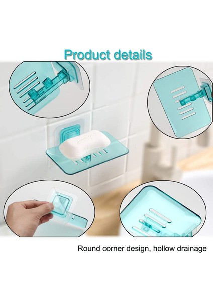 Duvara Monte Kristal Sabun Tabağı 4 Renk (Yurt Dışından) fırsatları