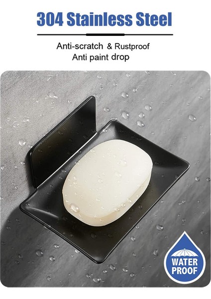 Duvar Sabun Tabağı Siyah (Yurt Dışından) fiyatları