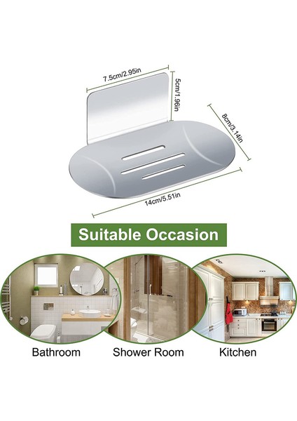 Banyo Sabun Tabağı Gümüş (Yurt Dışından) indirimleri