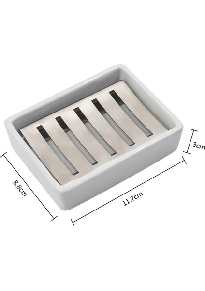 Seramik Banyo Sabun Tabağı Beyaz (Yurt Dışından) modelleri