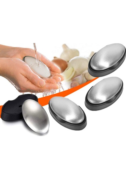 Paslanmaz Çelik Sabun 4 Parça Oval (Yurt Dışından) fırsatları