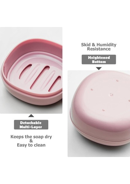 2 Sevimli Kapaklı Sabun Tabağı Yeşil (Yurt Dışından) fırsatları