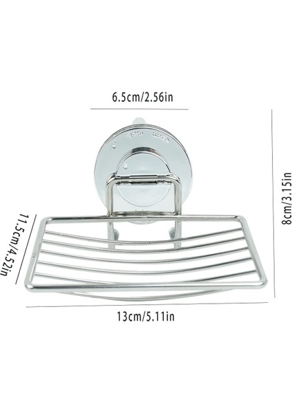 Drenaj Borulu 2 Duvar Sabun Tutucu (Yurt Dışından) indirimleri
