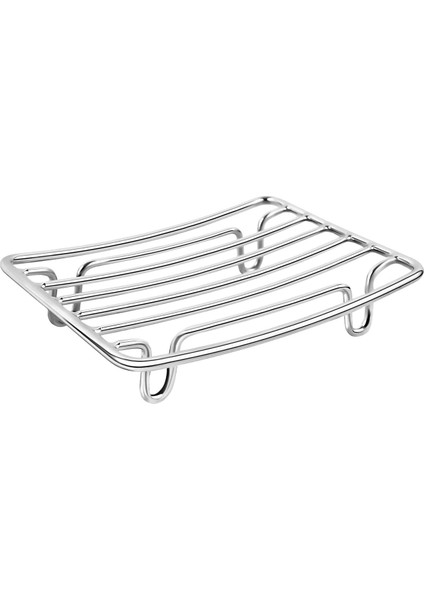 Paslanmaz Çelik Sabun Tabak Gümüş (Yurt Dışından)