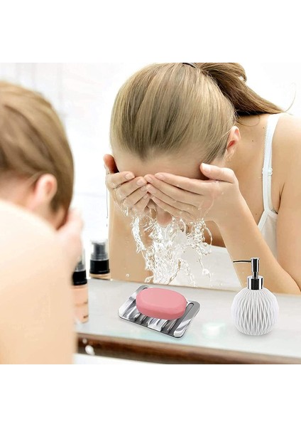 Silikon Sabun Tutucu 3 Parça Set 3 Renk (Yurt Dışından) indirimleri