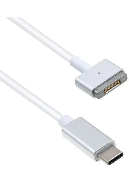 Polham 60W1.8 Metre Type C To Magsafe 2 Şarj Kablosu, Apple Macbook Pro, Macbook Air Şarj Kablosu