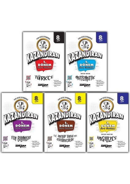 81D 8.Sınıf LGS Türkçe Matematik Fen Inkılap Ingilizce 1. Dönem Soru Bankası